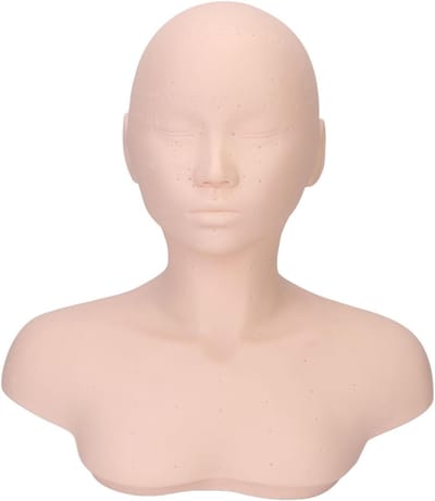 Massage Oefenhoofd voor Schoonheidstraining met Schouder voor Acupunctuur en Ontspanningstechnieken - Ideaal voor Beauty Care en Massagepraktijk
