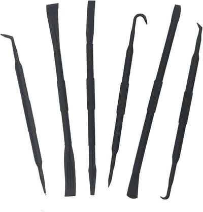 Niet-marring gereedschapset - O-ring picks - Onderdelen losmaken - Versterkt nylon composiet - 6 stuks - Niet gespecificeerd