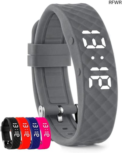 RFWR® Trillingsalarm herinneringshorloge - 10 persoonlijke alarmen per dag