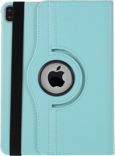 Arara Hoes Geschikt voor iPad Air 4 (10,9 inch) 2020 - Draaibaar hoes book case - Licht Blauw