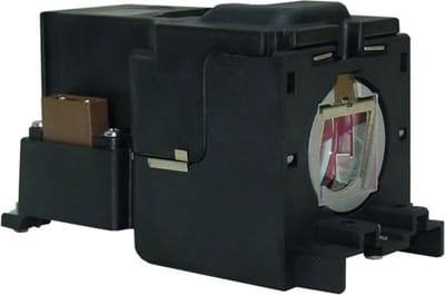 Beamerlamp geschikt voor de TOSHIBA TDP T40 beamer, lamp code TLPLV5. Bevat originele SHP lamp, prestaties gelijk aan origineel.