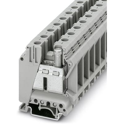 Phoenix Contact 3008012 Doorgangsserieklem 15.1 mm Schroeven Grijs 50 stuk(s)