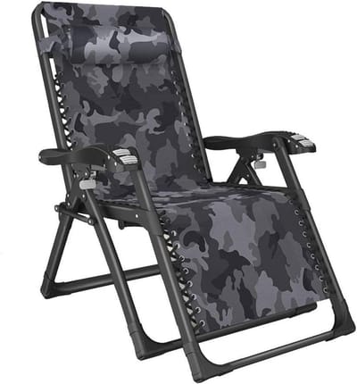 Opvouwbare Ligstoel - Lounge Stoel Relaxstoel - Ontspannen Buiten - Verstelbare Rugleuning - 100 x 52 x 85 cm