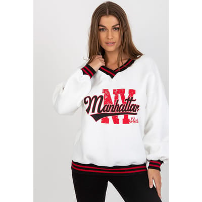 Manhattan Vibe Sweatshirt - White / One Size