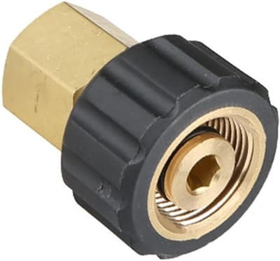 Adapter voor Hogedrukreiniger M22 naar M22 / 3/8 Inch / 1/4 Inch Snelle Verbinding voor Auto Spuitpistool en Toebehoren