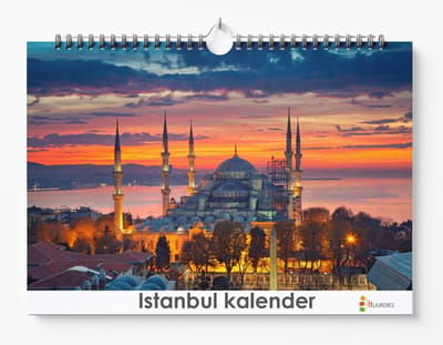 Huurdies - Verjaardagskalender - Istanbul - A4