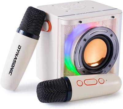 Draagbare Karaoke Set met Twee Microfoons voor Kinderen