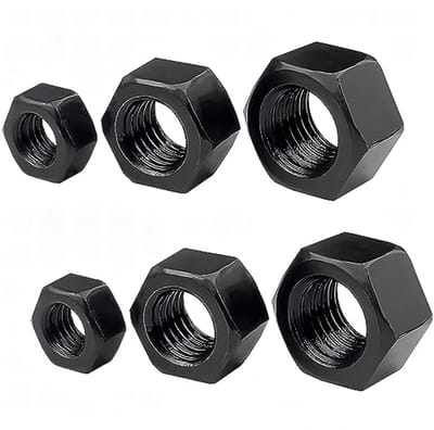 Dailygoods- Zeskantmoeren 20 Stuks - Koolstofstaal - Bevestigingsmiddelen - Roestvrij - Corrosiebestendig - Hoge kwaliteit - Duurzaam - Moeren
