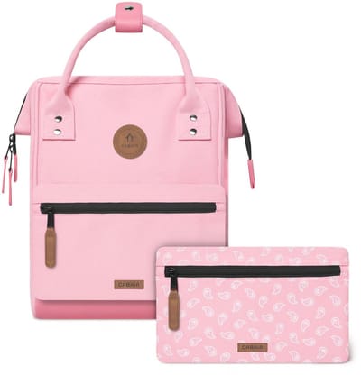 CABAIA vrije tijd rugzak rugzak met laptopvak Adventurer Denim Backpack 10L Saint Malo roze