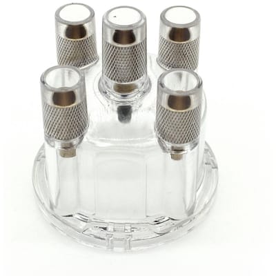 Auto Verdeelkap Plastic Verdeeldeksel AC905504 Vervanging voor Kever Bus Ghia transparant