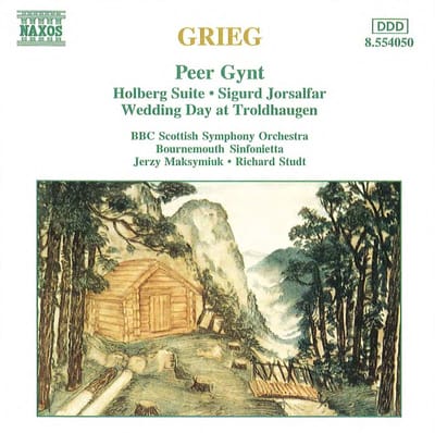 BBC Scottish Symphony Orchestra & Bournemouth Sinfonietta - Grieg: Peer Gynt Suites | Holberg Suite | Wedding Day At troldhaugen (CD)