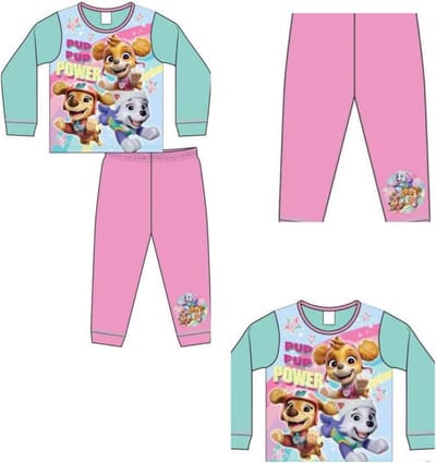 Paw Patrol pyjama - Maat 92/98 - Skye, Everest & Liberty - Meisjespyjama