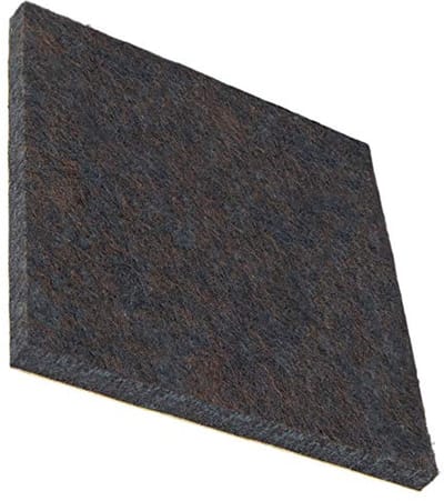 4 x Zelfklevende Viltglijders voor Meubels – 80 x 80 mm Vierkant, Duurzame Meubel- en Vloerglijders