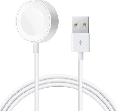 MBH Oplader voor Apple watch - draadloos en magnetisch met USB-A aansluiting