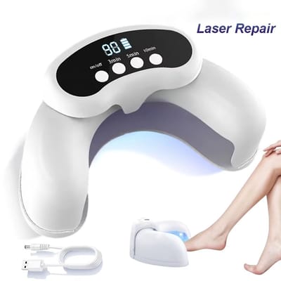 Nagelschimmel Laser Apparaat – Effectieve Behandeling tegen Onychomycose – Vingernagel en Teennagel Schimmel Verwijderen – Thuis Schimmeltherapie– Anti Schimmel Lasertherapie