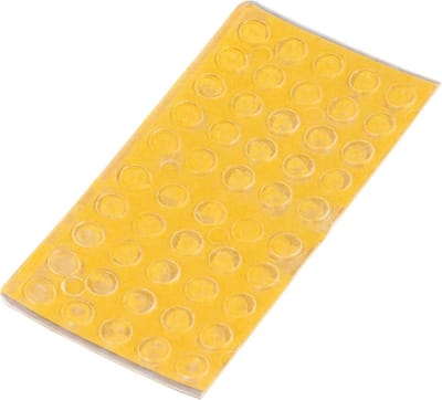 50x Zelfklevende Stootbuffers 10mm Doorsnee - Krasvrije Bescherming voor Kastdeuren en Meubels