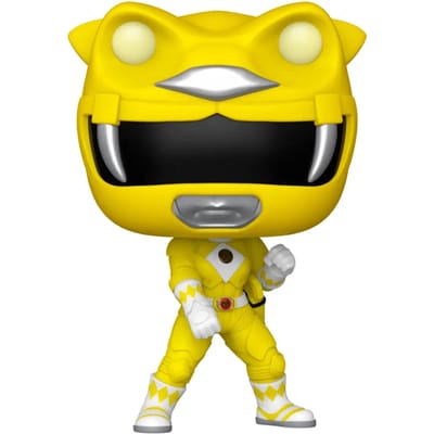 Pop Movies: Mighty Morphin Power Rangers - Yellow Ranger - Funko Pop #1781