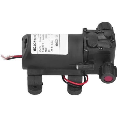 Pompe à membrane 12 V 36 W, mini pompe à eau haute pression CC à double filetage pour pulvérisateur agricole
