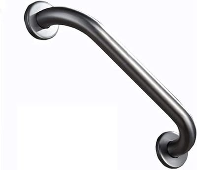 Veiligheidsgreep Badkamer - Douchegreep Wandbeugel - Extra Veiligheid - Roestvrij Staal - 30-80 cm - Geborsteld Zilver