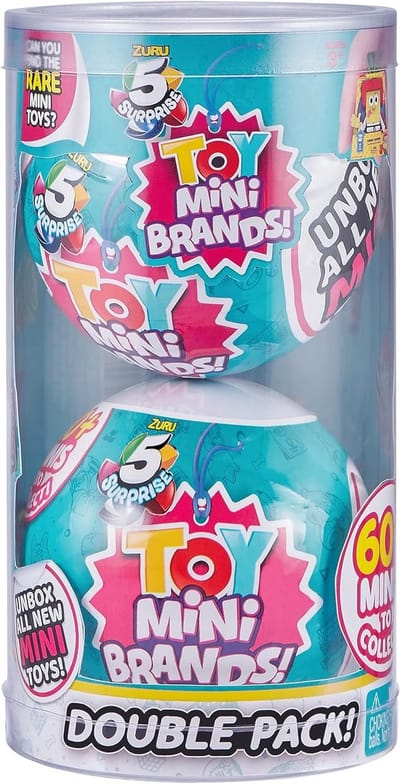 5 Surprise Mini Brands Capsules - Verzamelspeelgoed (2 stuks)