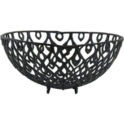 Light & Living Schaal Galuxa - Zwart - Ø39cm