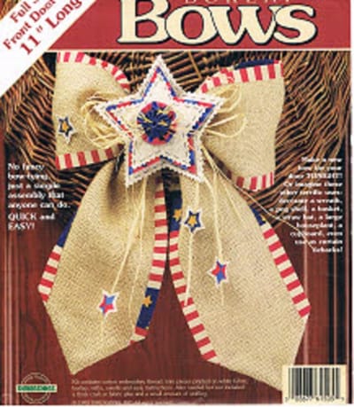 Kreatief zelfmaakpakket Dimension Burlap BOWS