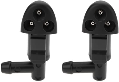 Dailygoods- Spuitmond - 2 Stuks - Compatibel met Chevrolet Cruze J300 (2008-2016) - Hoogwaardig Kunststof/Metaal - Weerbestendig - Onderdeelnummer 94556605 - Ruitensproeier