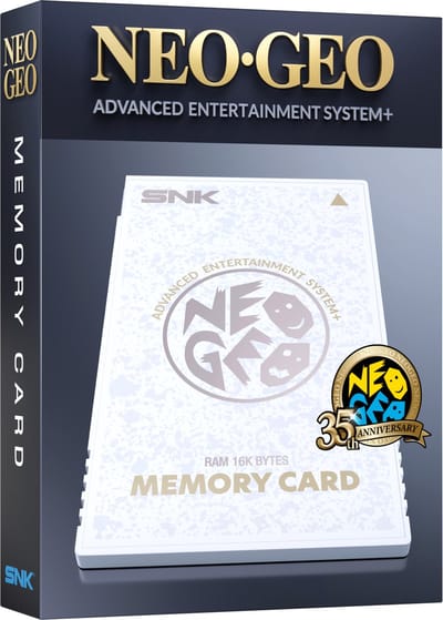 SNK Corporation NEOGEO AES+ Memory Card (White) - NEOGEO AES+
