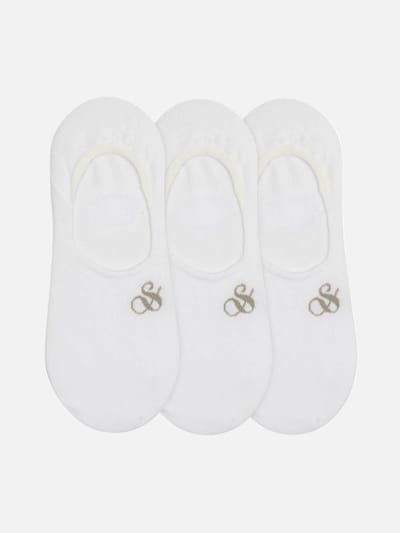 Scotch & Soda Non Terry Liner Sneakersokken 3-pack - Heren