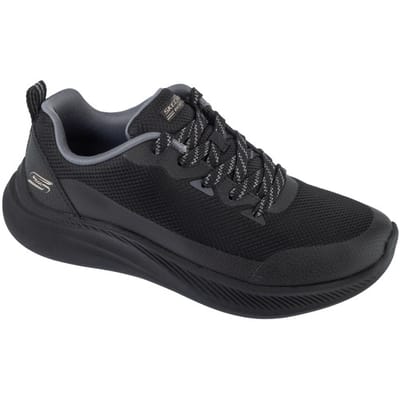 Skechers Bobs Moda Flex Textiel Dames Zwarte Sneakers