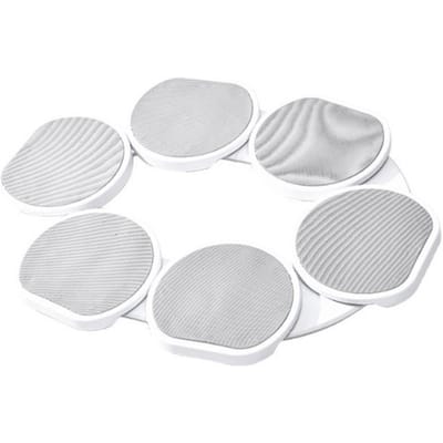 Eettafel draaiplateau, multifunctioneel, 360 graden draaibaar serveerblad voor white