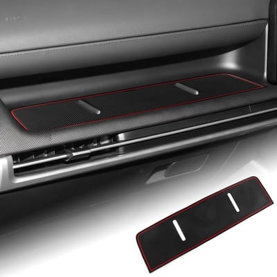 Non-Slip Mat voor Passagiersstoel Hyundai Tucson 2025 - Silicone Mat in Rood, Perfecte Bescherming en Comfort