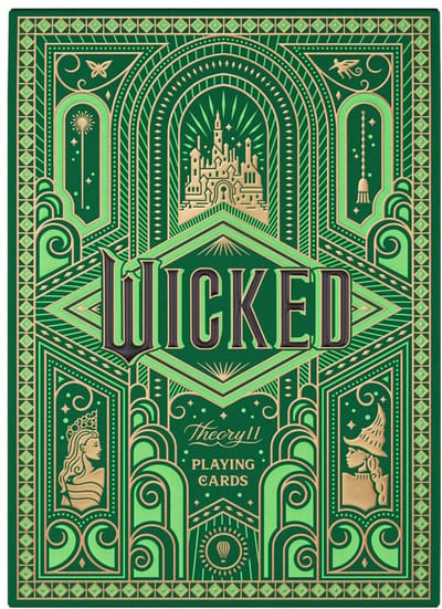 Theorie11 Wicked Speelkaarten - Standaard Pokerformaat