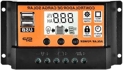 Zonne Laadregelaar - MPPT Controller - Energie Beheer - Geavanceerde MPPT Technologie - 10A tot 100A - Zwart
