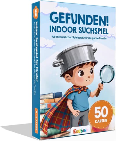 Buiten Speurtocht Spel voor Kinderen vanaf 4 Jaar met 50 Zoekkaarten