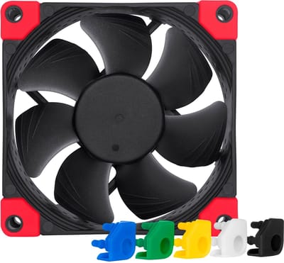 Noctua NF-A8 PWM chromax.black.swap - Case ventilator - 80mm - Black - 17 dBA