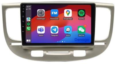 CarPlay autoradio geschikt voor Honda Jazz (2006 t/m 2010) | 9 inch | Android 13 | Draadloos Apple CarPlay & Android Auto | 2GB + 32GB | QuadCore processor | Denago DNG-A173 | 2025 model | 2006 2007 2008 2009 2010 | Bluetooth & Wifi