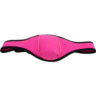 Microfoon Riem Verstelbare Microfoonhouder Pak Drager Pouch Microfoon Tailleband Tas voor Fitness Instructeur Theater pink