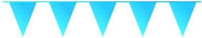 Vlaggenlijn blauw plastic 10 meter