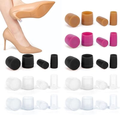 Hakbeschermers - Schoenbeschermers - Voorkom Vallen - Antislip Grip - 10 Paar - Transparant