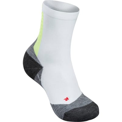 FALKE Achilles beschermt de achillespees functioneel materiaal hardloopsokken heren wit - maat 44-45