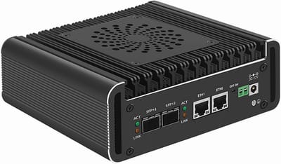 Micro Mini PC met 10G SFP en 2,5G LAN – Ideaal voor Thuisgebruik en Industriële Toepassingen