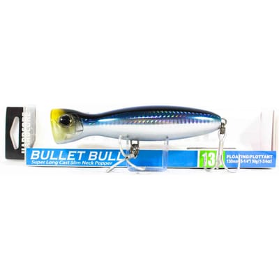 Yo Zuri Duel Hardcore Bullet Bull 130 mm drijvend kunstaas F1205-HSMA (9112) blue