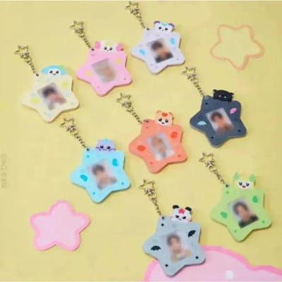 [Officieel] 2026 ATEEZ met LINE FRIENDS MIGHTEEZ WONDER ROOM POP-UP STORE Merchandise 047 ID PC HOLDER KEYRING / KKamyo