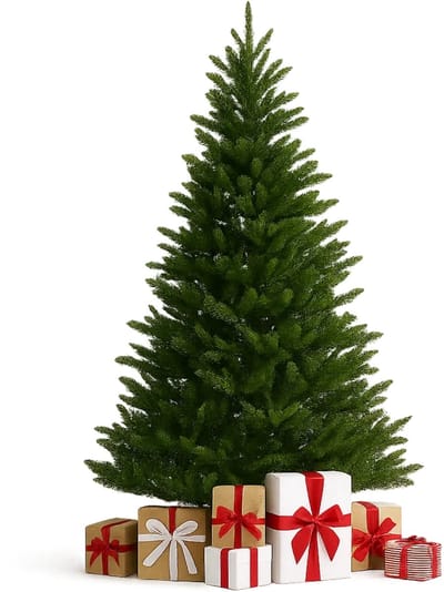 Lomera Kunstkerstboom 180 CM - Metalen Standaard - Groene Kerstboom - PVC Materiaal - 1017 Takken - Realistische Kunststof Kerstboom - Zonder Verlichting - Stevige Kerstboom - Kunstboom voor Kerst - Kerstboom PVC