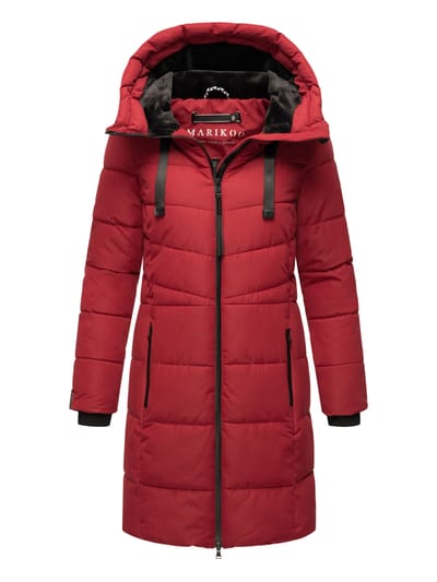 Marikoo Natsukoo dames winterjas – warm, teddyvoering & capuchon