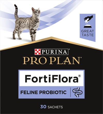 Pro Plan Feline Fortiflora - Voedingssupplement - 30x1g Kat
