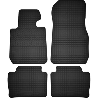 Wielganizator SolidTread Serie - Gum Rubbermatten - BMW F30/F31/F34 - Perfecte Pasvorm - Zwart