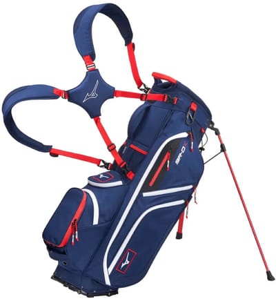 Mizuno BR DX - Waterwerende Golftas - Standbag - BLAUW