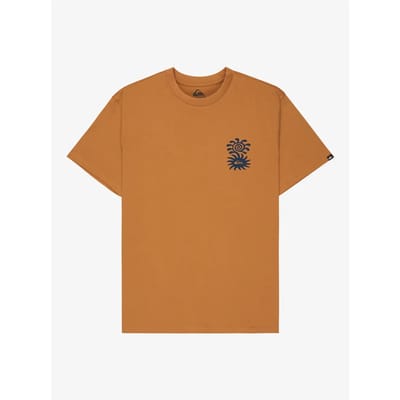 Quiksilver Evo Blossom Of Peace Heren T-shirt Eqyzt08264-cmk0 - Kleur Bruin - Maat XXL